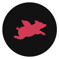 Pigs Can Fly Too Logo